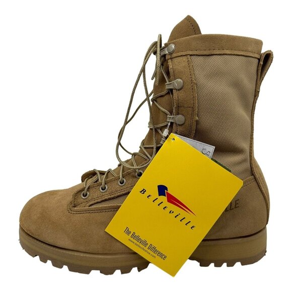 BELLEVILLE US 790G SZ.1O. WD Desert Tan Military Army Combat Goretex 6406571 New - Picture 6 of 12